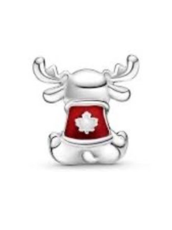 Pandora Pandora Canada Moose Maple Leaf Charm - Picture 5 of 5